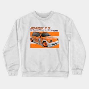 Renault 5 GT Turbo Crewneck Sweatshirt